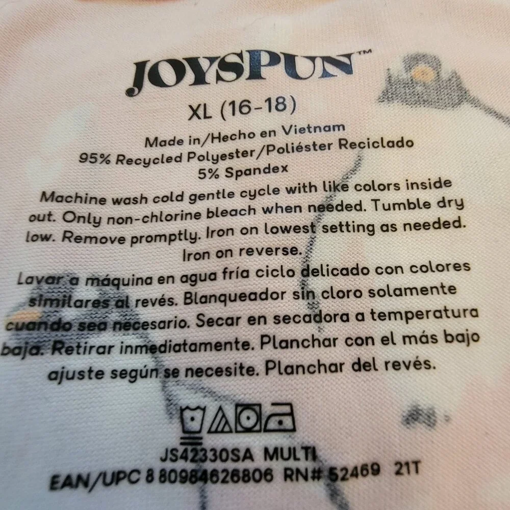Joyspun Women's Pink Penguin Print Pajama Top - XL - Picture 8 of 8